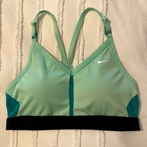 Nike Mint Green Sports Bra - Large - W/ removable pads